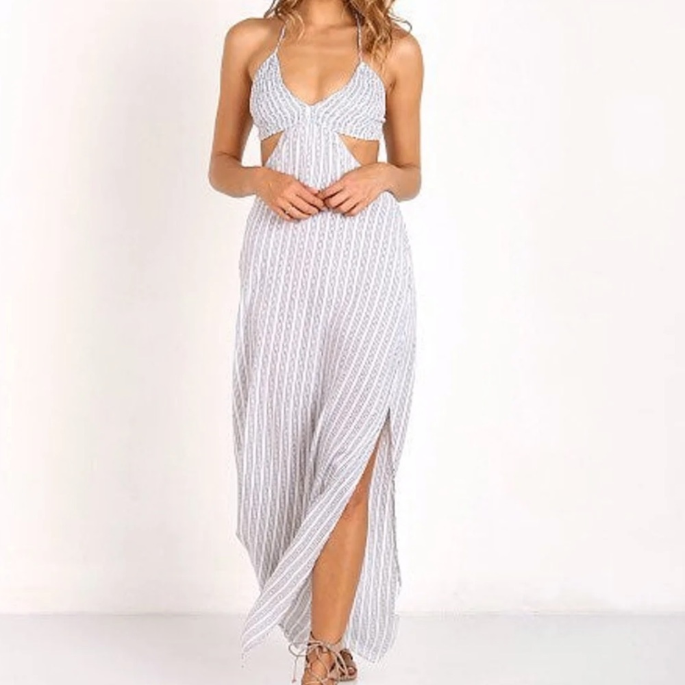 NWT!!! INDAH Blaze Dress in White Nobel XS